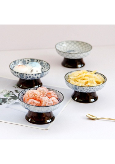 Suntek Tatlı Aperatif Tepsisi Masa Dekoru Yuvarlak-yaprak