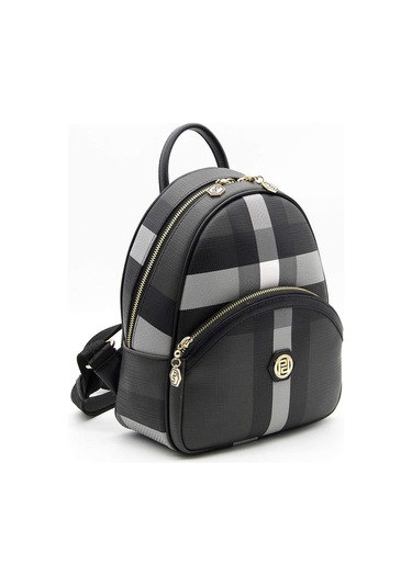 Silver Polo Unisex Sırt Çanta 945 Siyah Düz