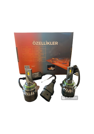 Vr Pro Hır 9012 Slim Kasa Led Zenon 12 Bin Lümen
