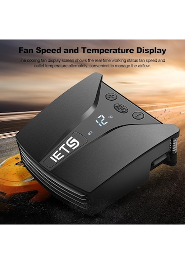 Triline Iets Dijital Göstergeli Notebook Soğutucu Vakumlu Fan Hız