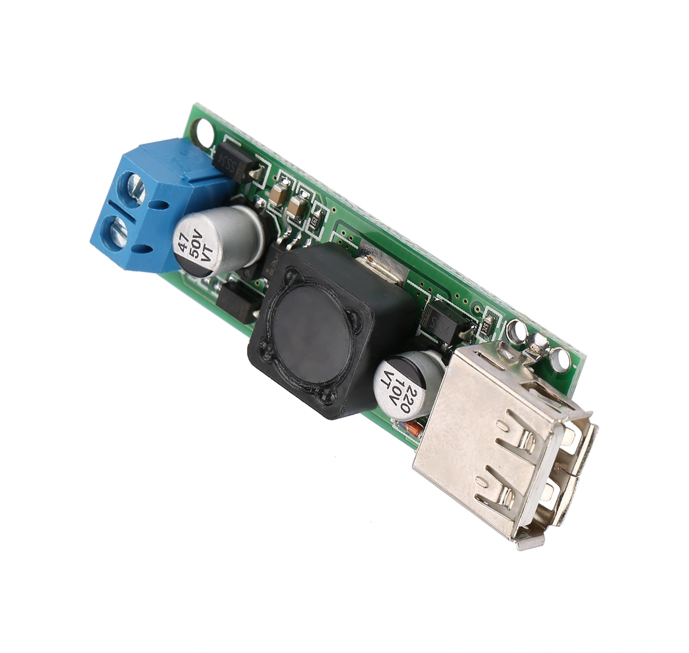 Tenfowee Qc3.0 Hızlı Şarj Usb Modülü, 6-32vdc Girişli, 5vdc Çıkışlı, 24w Maksimum Güç, 97% Dönüşüm Verimliliği, Tek Usb Portlu