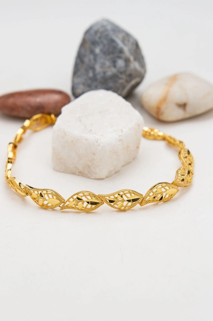 22 Ayar Defne Kadın Altın Bileklik Xqbl462 Altın