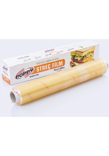 Poppy Streç Film 45 CM x 300 M
