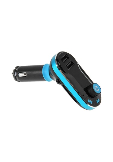 Uzaktan Kumandalı Bluetooth Tacking Handsfree Araç Kiti Fm Verici Akıllı Telefonlar İçin 2.1a Çift Araç Şarj Cihazı