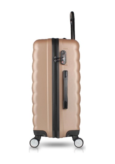 My Valice Colors Abs Kabin Ve Orta Boy Gold 2'li Valiz Seti Altın