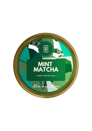 Mint Matcha - Nane Aromalı Matcha, 25 Gr