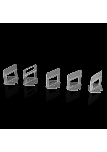 Yunboo 100 Adet 2.5mm Kaliteli Plastik Faience Düzeltici Tabanı - Faience Aralığını Sabitler Ve Kaymayı Önler Diğer