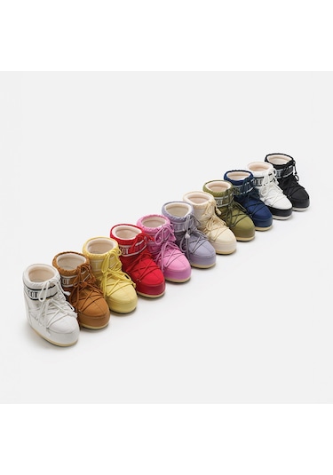 N001 Black Bot Kar Erkek Diğer 80d1409340-n001 Moon Boot Classic Low 2 Black 42-47 Siyah