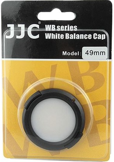 49 MM Jjc Beyaz Ayar Kapağı-White Balance Cap