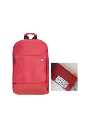 Plm Palma 15.6" Notebook Sırt Çantası Bordo Çok Renkli