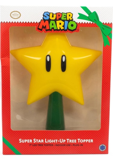 Geeroyoo Yıldız Şekilli 2. Nesil Usb Şarjlı Aydınlatmalı Noel Ağacı Tavan Dekoru Sarı