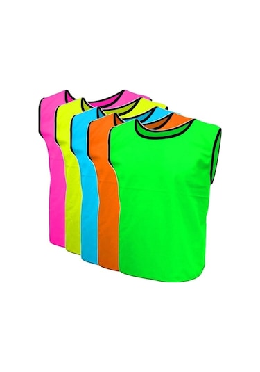 Halisaha Çocuk Boy Sporcu Antrenman Yeleği Bip Yelek Turkuaz