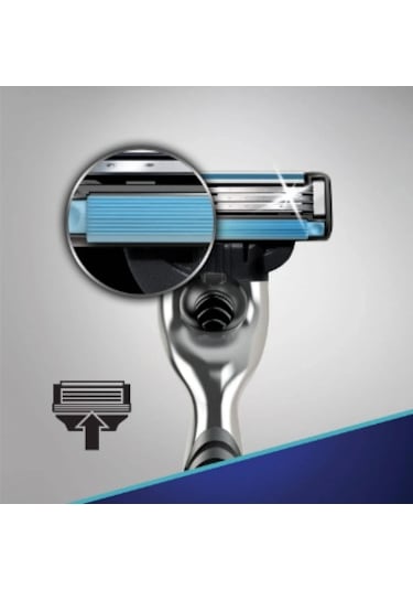 Gillette Mach3 2 Yedekli Tıraş Makinesi