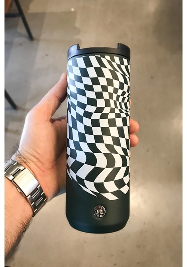 Starbucks Yeşil Dama Temalı Paslanmaz Çelik Termos 473ml