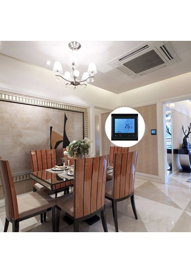 Padalink 16a Sıcaklık Kontrol Cihazı Bht-002gb Siyah: Zamanlama Özellikli, Lcd Ekranlı, Enerji Tasarruflu Zemin Isıtma Termostati