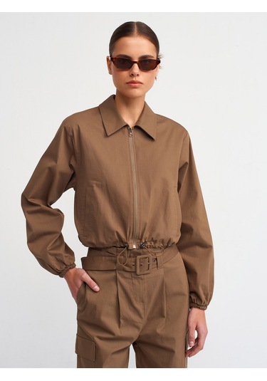 Dilvin Pamuk Ceket Kahve