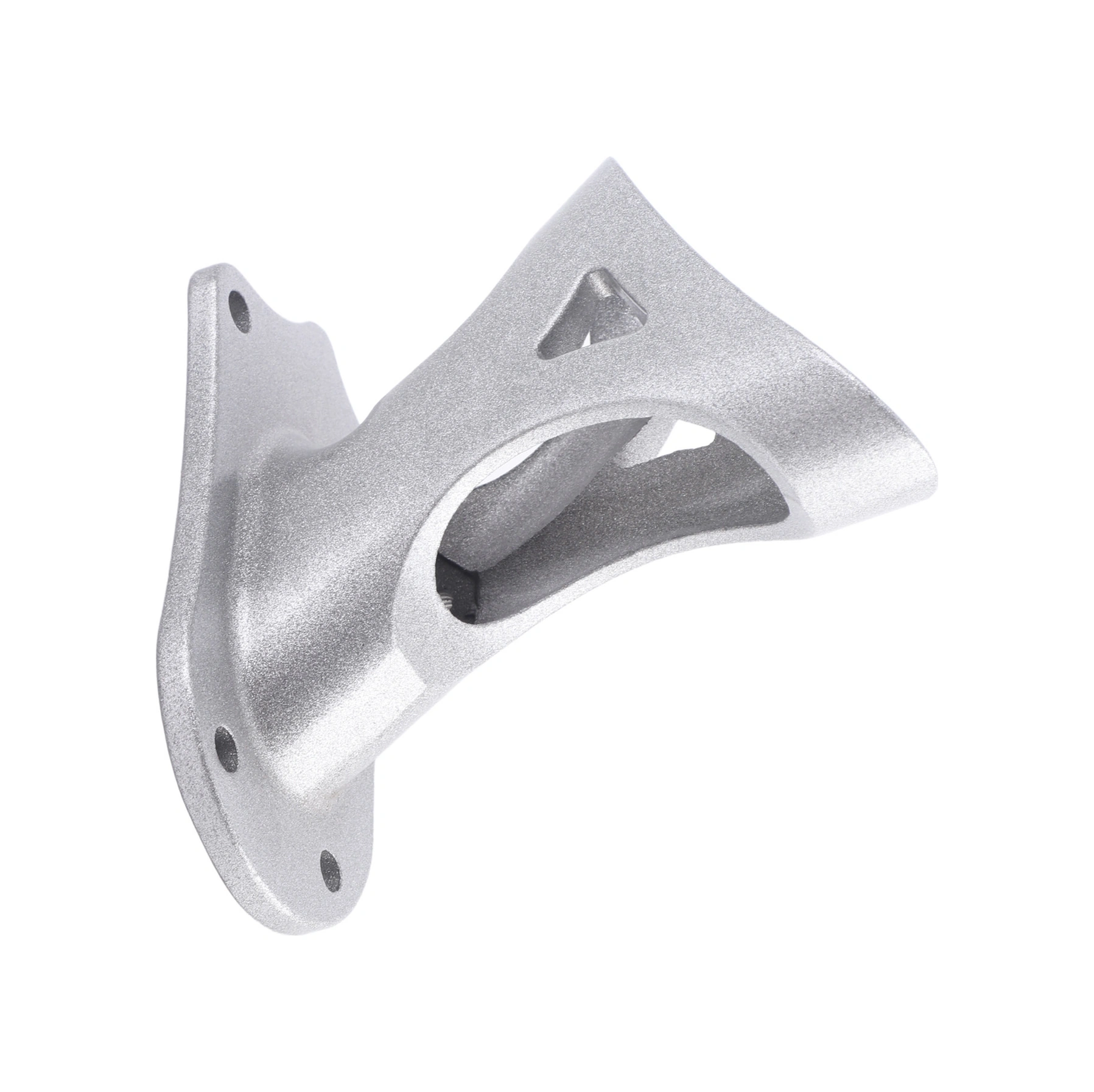 Vkemall Alüminyum Bayrak Direği Tutucu, Çift Delikli 45 Derece, Pas Koruyucu, Dış Mekan Sabitlenmesi, Ev/ Balkon/ Duvar Uygulaması