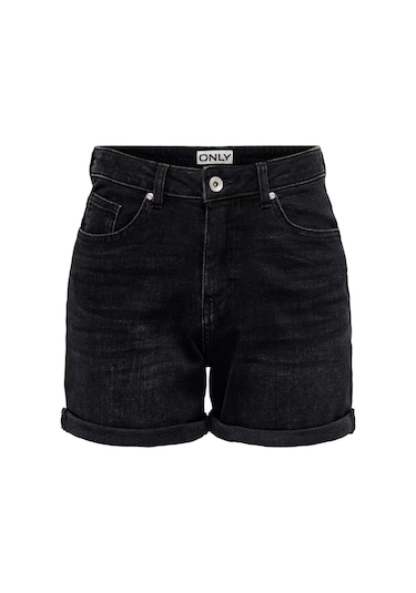 Only Onljosephınestretch Short Siyah Kadın Şort Siyah