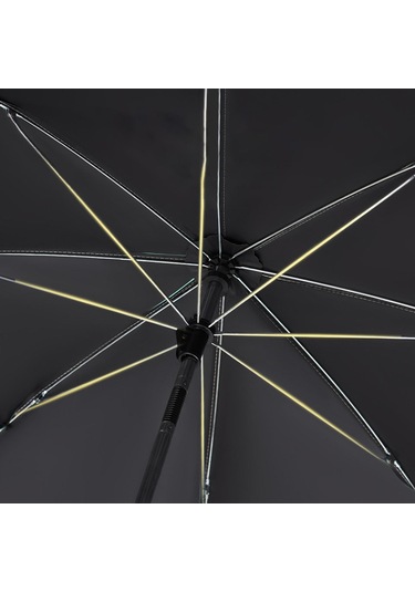 Suntek Bebek Arabası Şemsiyesi Kelepçeli Seyahat Yaz Açık Siyah Siyah