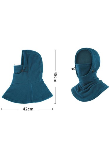 Suntek Kış Yürüyüşü Için Balaclava Termal Sıcak Mavi Mavi