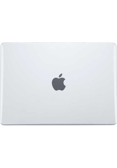 Ekılıf - Macbook Pro 16.2 2023 A2780 Uyumlu - Alt Ve Üst Koruyucu Msoft Kristal Kapak - Şeffaf
