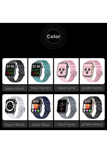 Wezone Qs08pro 1.83 İnç Ips Ekran Bluetooth Arama Akıllı Saat (İthalatçı Garantili)