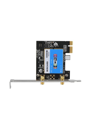 Fosenze Rtl8821 Çift Bant Pcıe Kablosuz Kart: 433mbps Hız, Bluetooth 4.0, Win7/8/10 Uyumlu, Plug & Play Masaüstü, Reklam Makinesi
