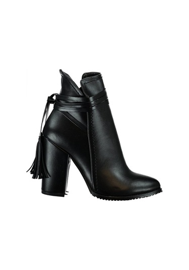 Fox Shoes Siyah Kadın Bot A922803909 Siyah