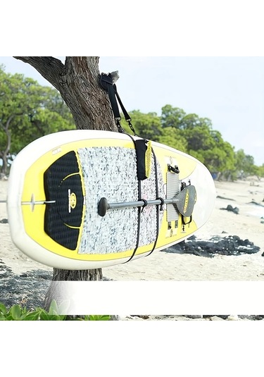 Elmpaly Siyah Ayarlanabilir Sörf Taşıma Askısı Pa Nylon Çok Amaçlı Sörf Aksesuarı