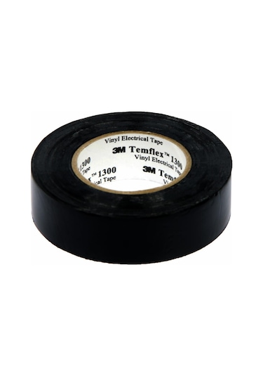3M  Temflex  1300E İzole Bant 100 Adet Siyah