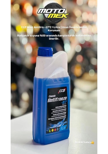 Ccp Mavi Antifriz 1 Litre 37 C Radyatör Ve Motor Koruyucu