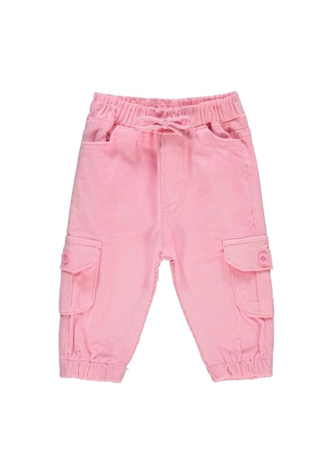 Civil Baby Kargo Cepli Jogger 9-18 Ay Pantolon Pembe