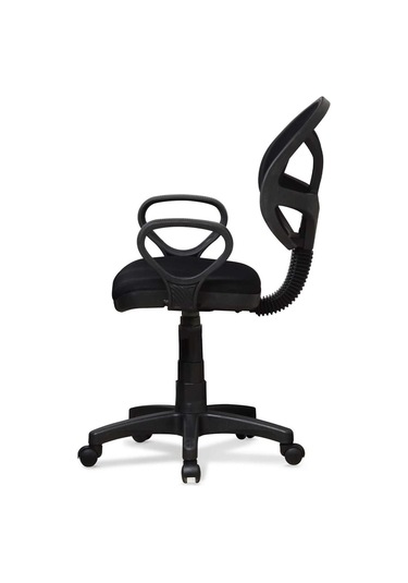 Ev Ve Ofis Çalışma Sandalyesi Bilgisayar Ve Sekreter Koltuğu Bella Model Siyah