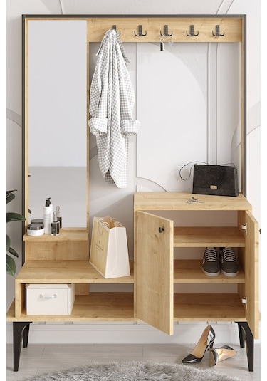 Decormet Andy Vestiyer Safir Meşe -dec-20076 Safir Meşe