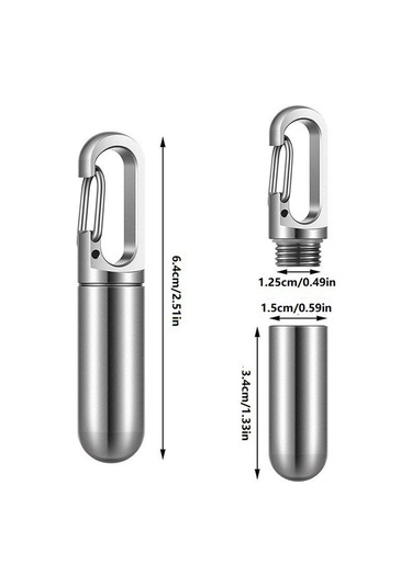 Suntek Magideal Hap Tutucu Anahtarlık Hafif Çok Amaçlı Kırmızı