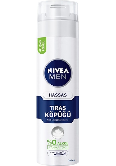 Nivea Men Hassas Tıraş Köpüğü 2 x 200 ML