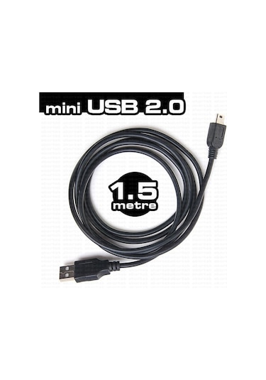 1.5M Usb 2 0 Usb Mini Usb 5 Pin Kablo