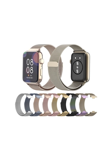 Huawei Watch Fit 3 Krd-01 Metal Kordon-siyah Siyah