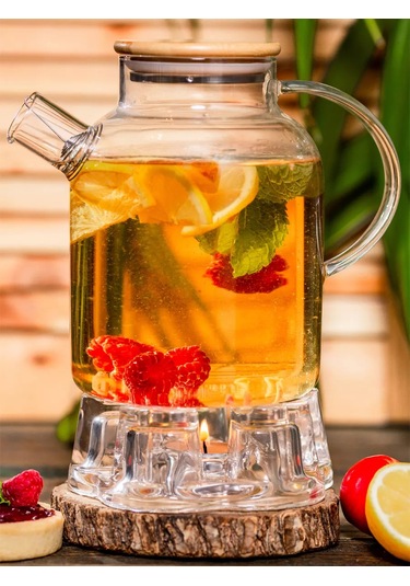 Heatpro Demlik 1,5 L Standlı 203085089 Beyaz