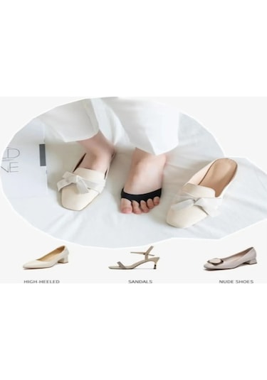 Benlife Kumaş Ayak Parmak Ucu Altı Taban Koruyucu Metatarsal Siyah