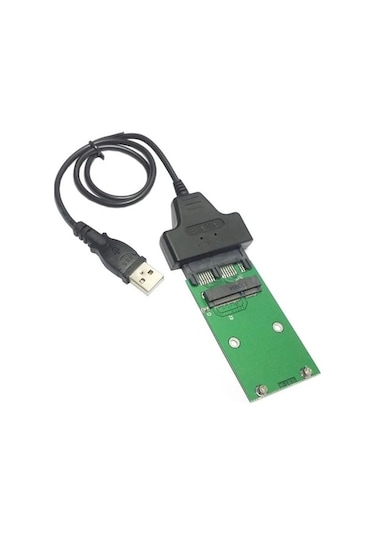Novahub Usb'den Msata'ya Mikro Sata Adaptör Kartı 6 Gbps Usb 2.0'dan Mini Pcıe Msata 1.8 "16pin Ssdconverter Ssd'ler İçin - Diğer
