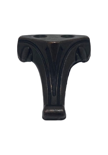 Moda Metal Ayak Çeyiz Ve Hediye Kutusu Mobilya Ayağı 1,5cm Bronz 2 Adet Bronz