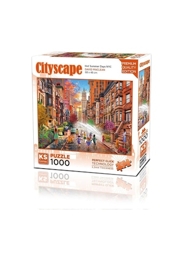 Hot Summer Days Nyc Puzzle 1000 Parça 20813