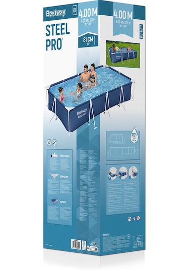 Büyük Prefabrik Havuz 400x211x81cm 56405