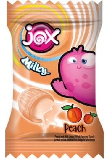 Jox Meyve ve Süt Aromalı Sıvı Dolgulu Bonbon Şekerleme 200 x 5 G