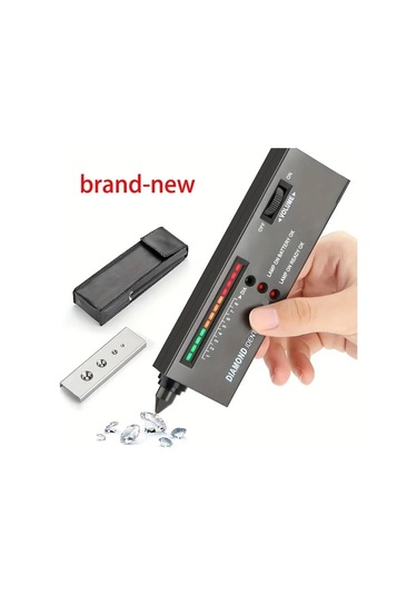 Boatshop1 Diamond Tester Sertlik Olcer Kalem Drill Pen Pilli Mucevher Kristal Tas Teshis Arac