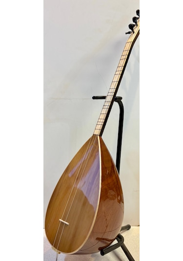 Artemis Tam Profesyonel Kısa Sap Oyma Maun Bağlama