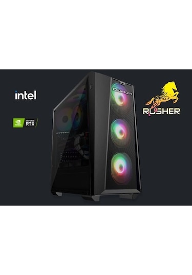 Technopc Quantum Gamıng EVK1660S Chaser Amd R-54500 Bilgisayar Kasası
