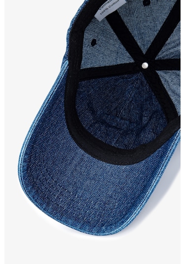 Valmenti Unisex Tekstil Beyzbol Şapka 1139 Ec4001 Spk Y25 Blue Denım Lacivert