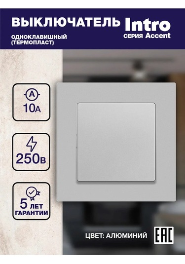 Intro Tek Tuşlu Alüminyum Anahtar 367379262